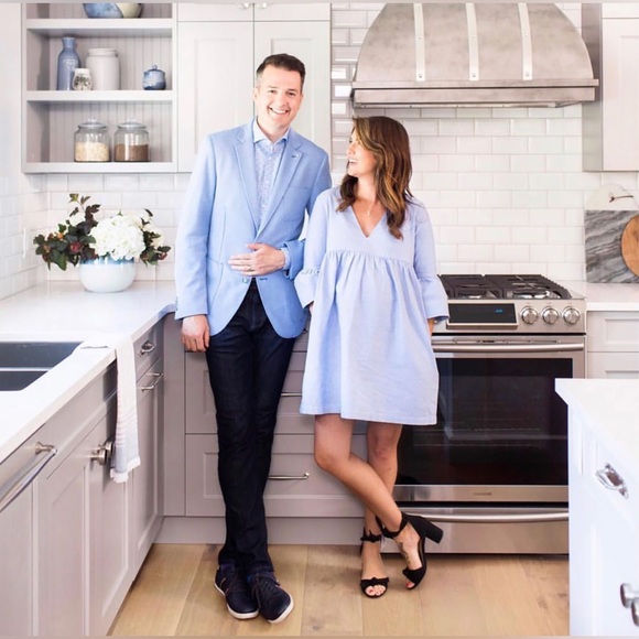 Aritzia Sunday Best Blue Bell Sleeve Dress XXS BNWT - Picture 10 of 10